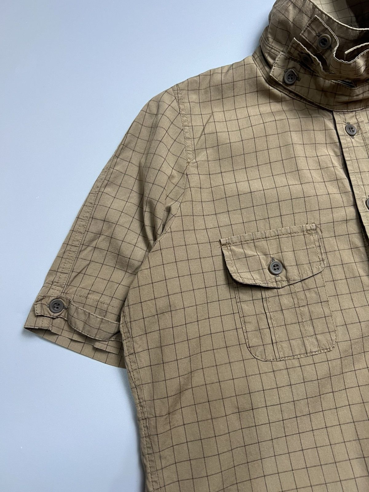 Japanese Brand × Seditionaries × Vintage Vintage 010920 The Nine Heads Plaid Shirts Size US M / EU 48-50 / 2 - 3 Thumbnail