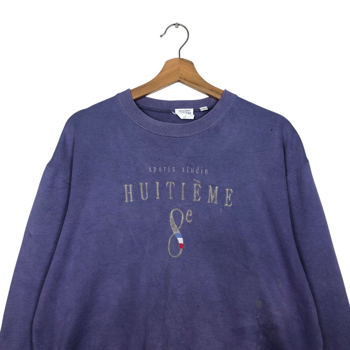 Japanese Brand Vintage Sweatshirt Sports Studio Huitieme 8e Descente Japan Size US M / EU 48-50 / 2 - 4 Thumbnail