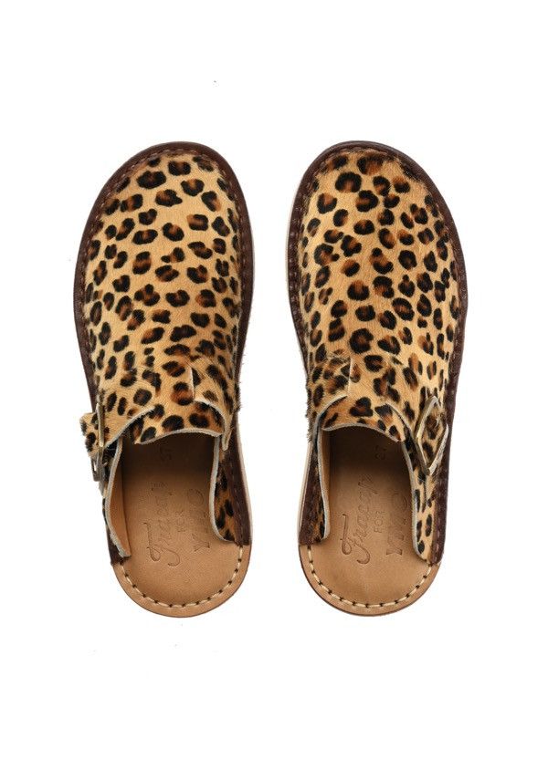 Fracap YMC X FRACAP Calfskin Pony Hair Mules - Leopard Print Size US 6 / IT 36 - 17 Thumbnail
