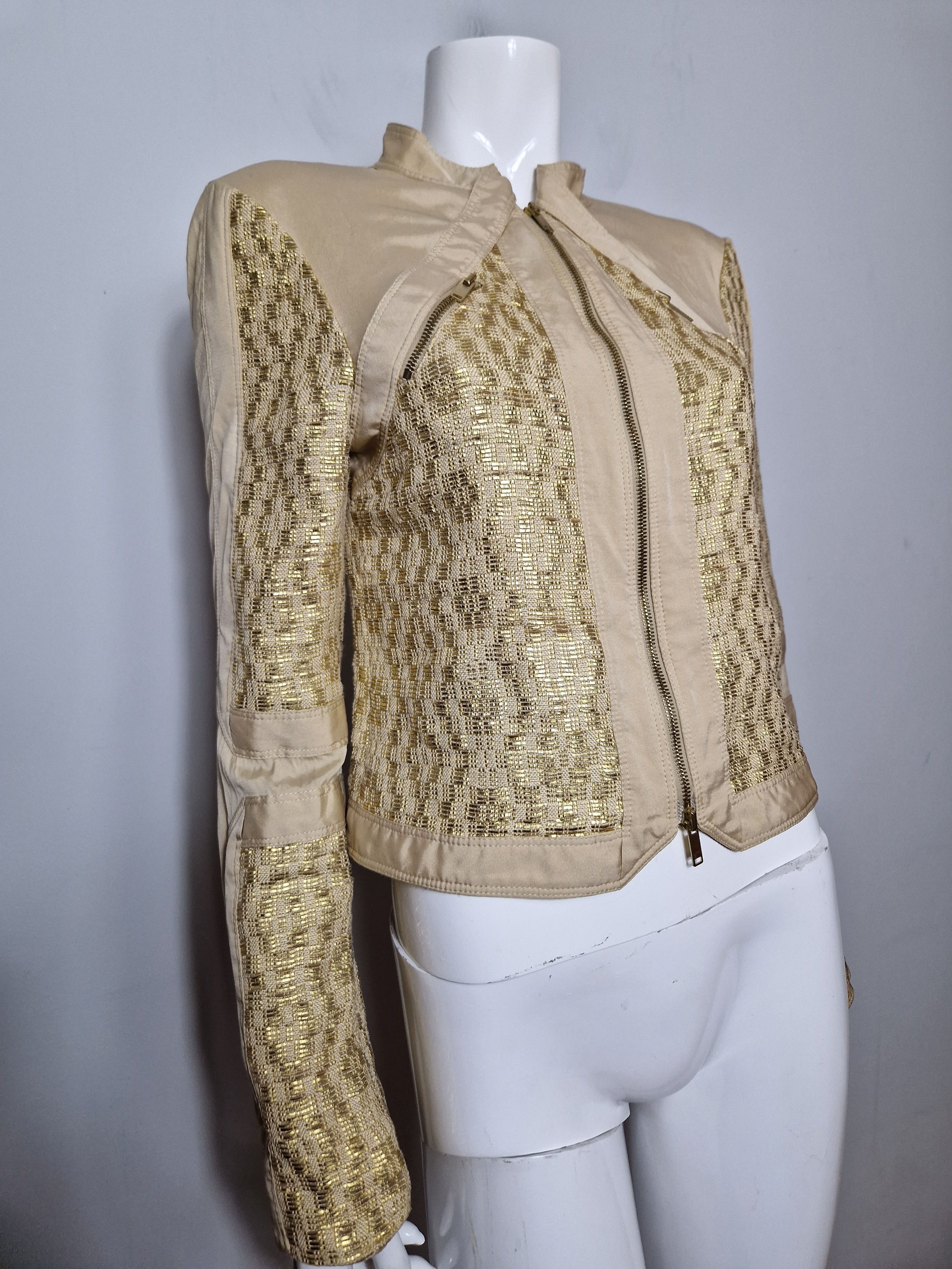 Gucci Gucci Tom Ford Era 2004 S/S rare leather jacket Size M / US 6-8 / IT 42-44 - 4 Thumbnail