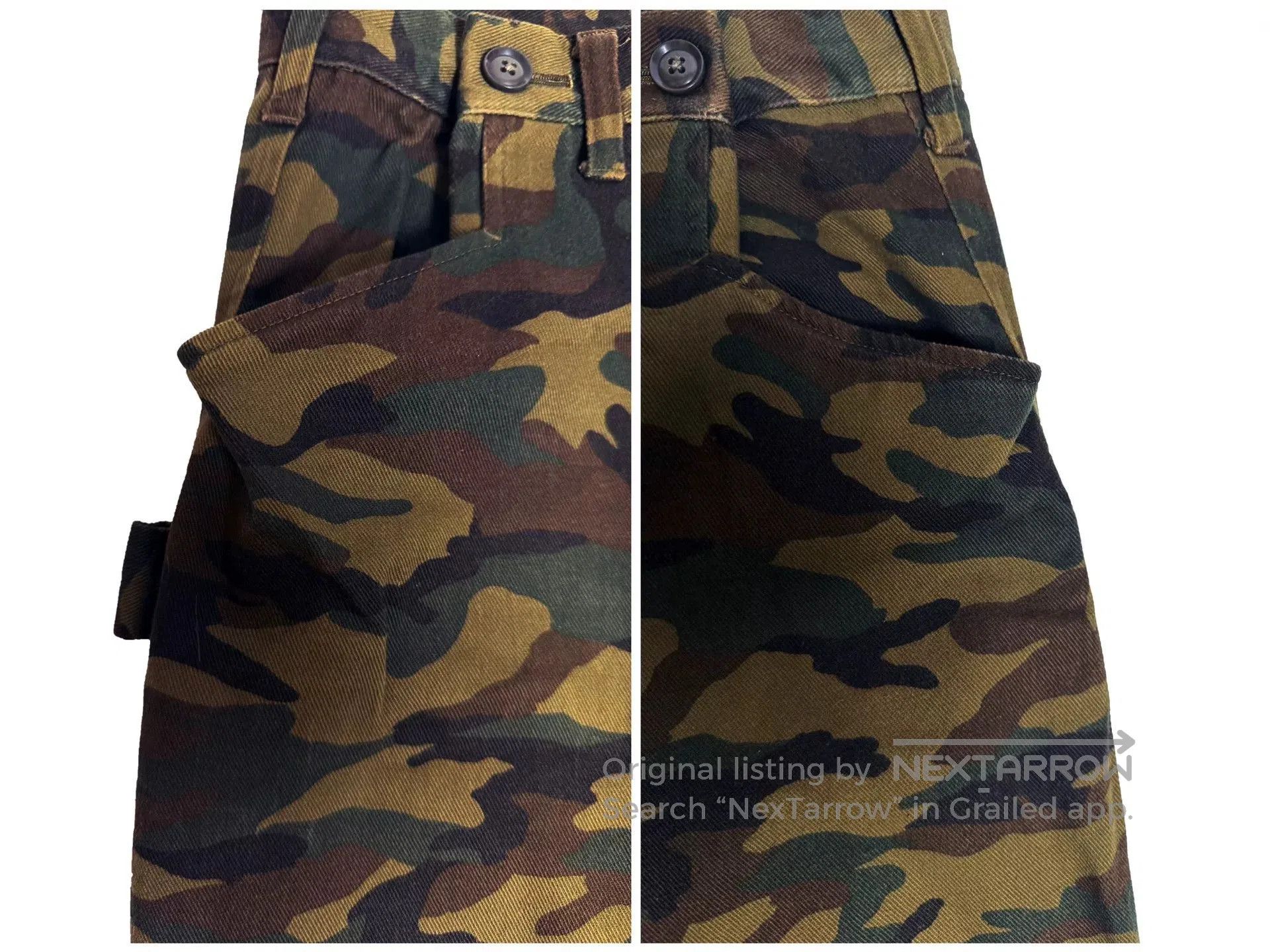 Yohji Yamamoto Yohji Yamamoto Pour Homme Camo Pants. Size US 28 / EU 44 - 7 Thumbnail