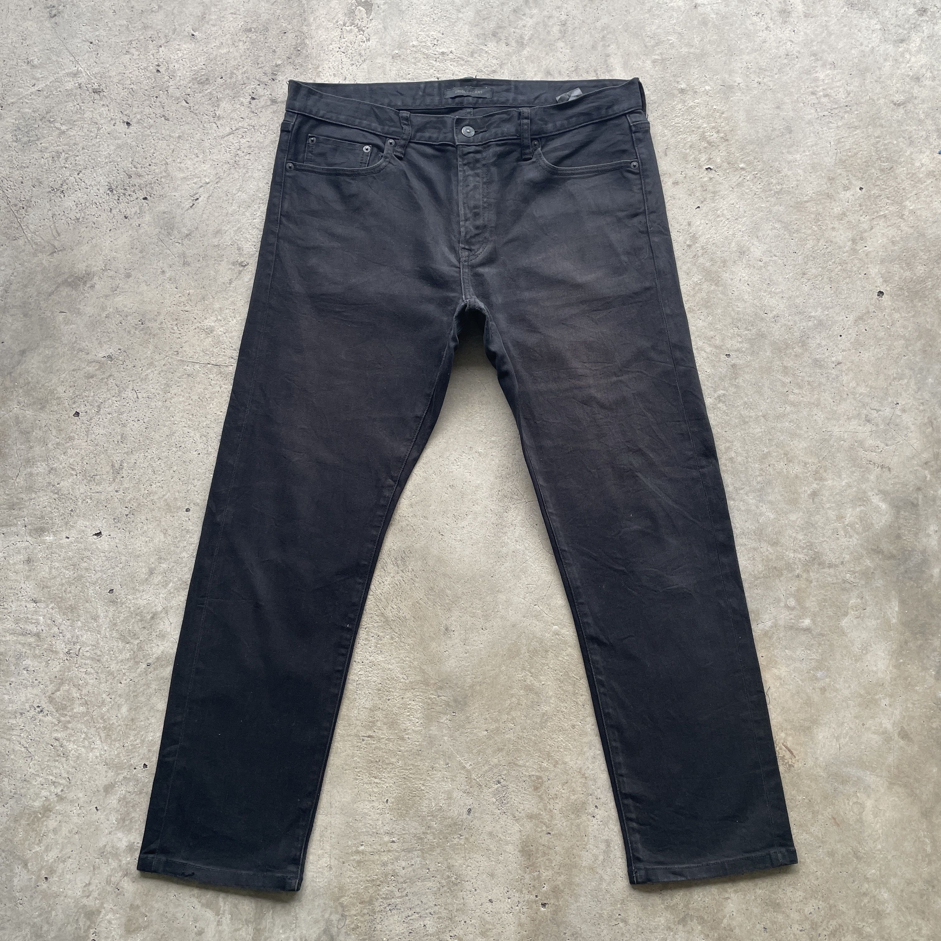 Japanese Brand Vintage Japanese Brand Black Jeans Denim Pants W36 Size US 36 / EU 52 - 2 Thumbnail