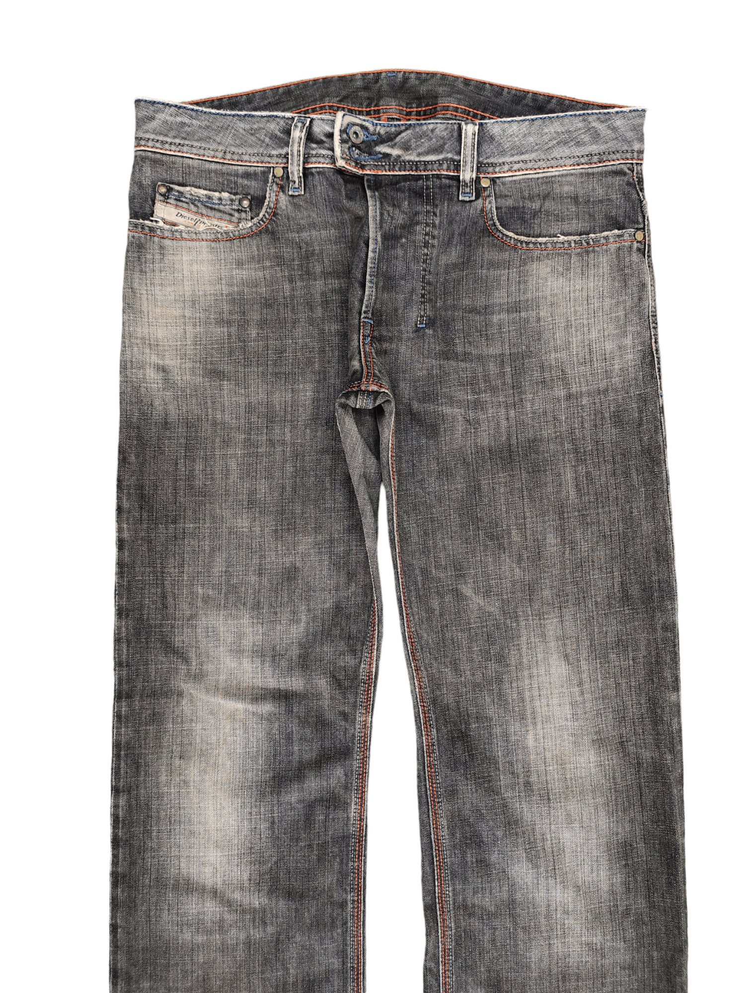 Diesel Vintage Y2k Diesel Native Embroidered Relaxed Denim Pants Size US 32 / EU 48 - 10 Thumbnail