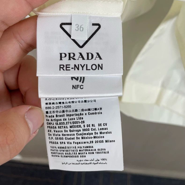 Prada Prada Nylon Shirt in Size 36-2506 Size S / US 4 / IT 40 - 3 Thumbnail