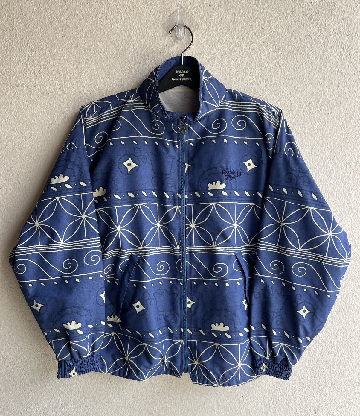 Reebok Vintage 80s 90s Reebok Made in Portugal Light Zipper Jacket Size US S / EU 44-46 / 1 - 25 Thumbnail