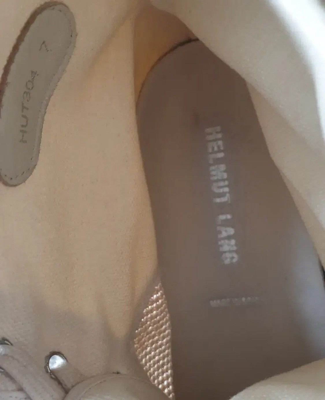 Helmut Lang Helmut Lang 00s Canvas High Top Sneakers Size US 7 / EU 40 - 7 Thumbnail