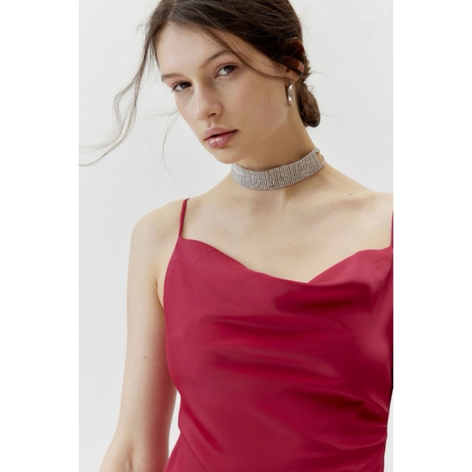 Urban Outfitters Urban Outfitters Mallory Cowl Neck Slip Dress M Size M / US 6-8 / IT 42-44 - 14 Thumbnail