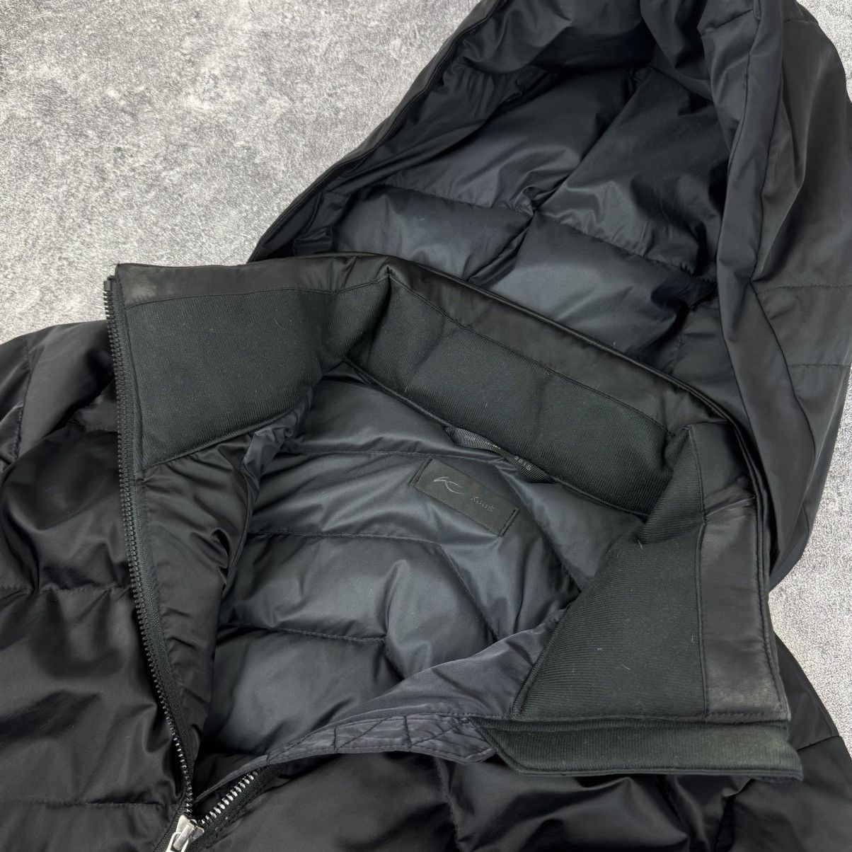 KJUS Kjus Black Longline Down Puffer Jacket / Techwear Minimalist Size S / US 4 / IT 40 - 6 Thumbnail