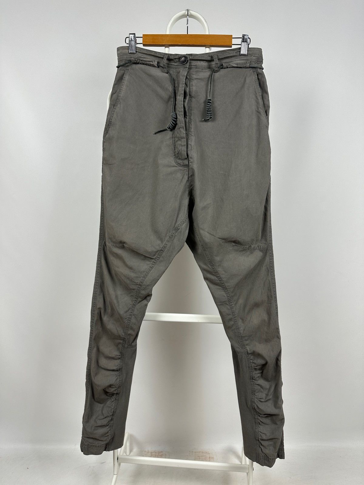 Rundholz Rundholz DIP Drop Crotch Drawstring Waist Tapered Pants Size 26" / US 2 / IT 38 - 1 Thumbnail