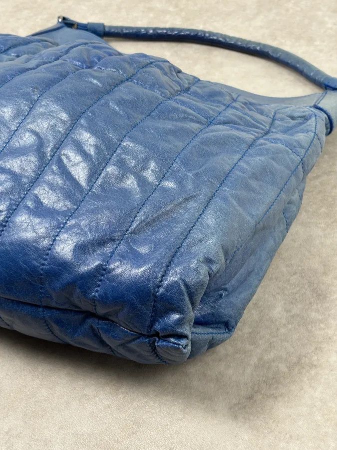 Jil Sander Jil Sander Blue Leather Handle Bag Size ONE SIZE - 11 Thumbnail