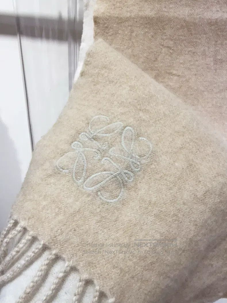Loewe Loewe Wool and Cashmere Scarf Size ONE SIZE - 2 Thumbnail