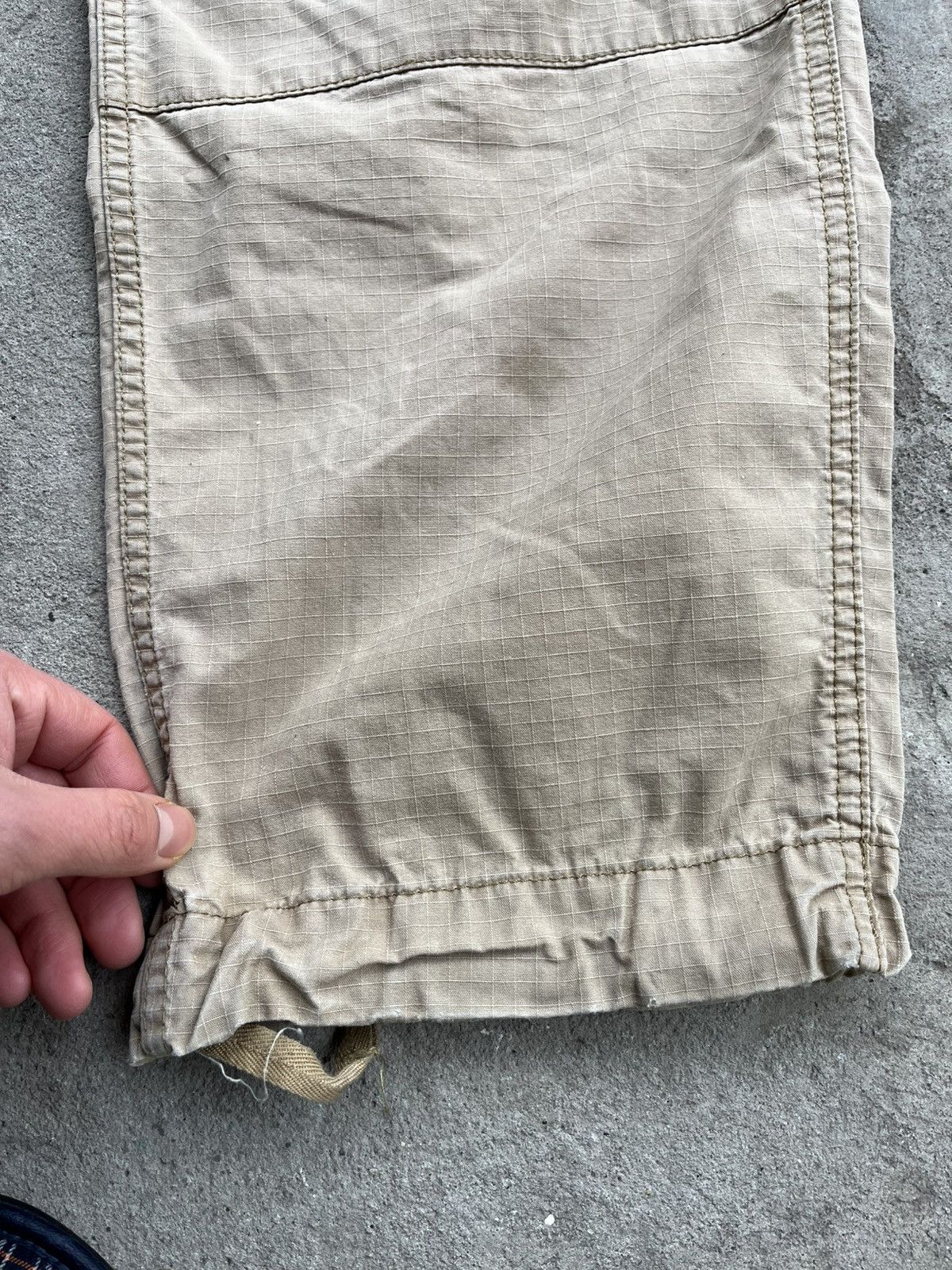 Carhartt × Carhartt Wip 90s Carhartt Double Knee Cargo Faded Distressed Pants Y2K Size US 36 / EU 52 - 24 Thumbnail