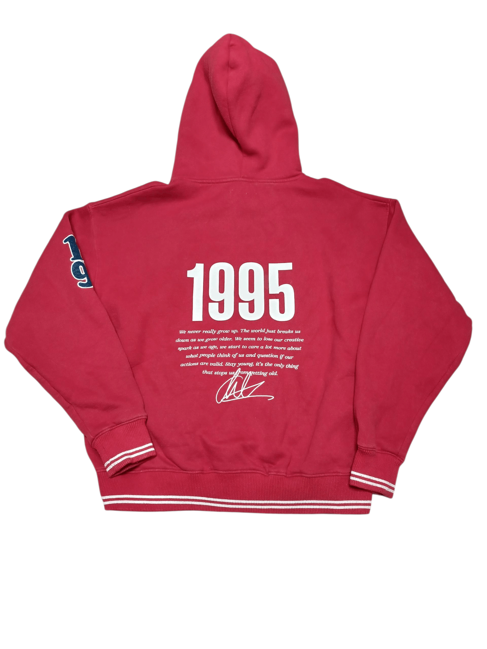 CHILDS CHILDISH 1995 BIG LOGO SK8 STREETWEAR HOODIE Size US M / EU 48-50 / 2 - 4 Thumbnail