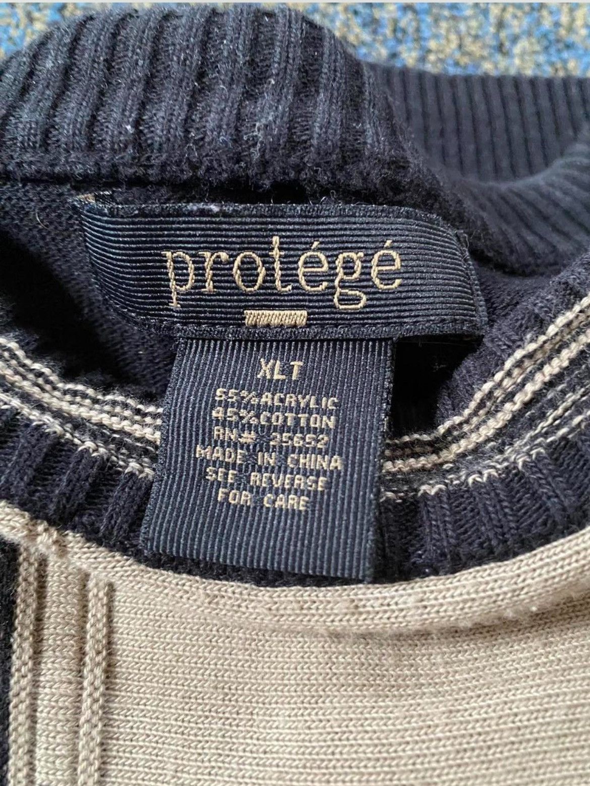 Protege Tan/brown multicolor knit sweater by Protégé Size US XL / EU 56 / 4 - 3 Thumbnail