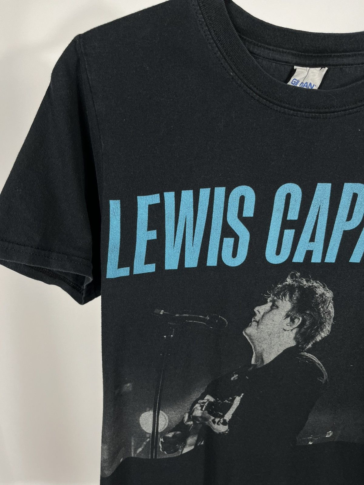 Gildan Lewis Capaldi Black Concert Tour T-Shirt Gildan Softstyle S Size US S / EU 44-46 / 1 - 3 Thumbnail