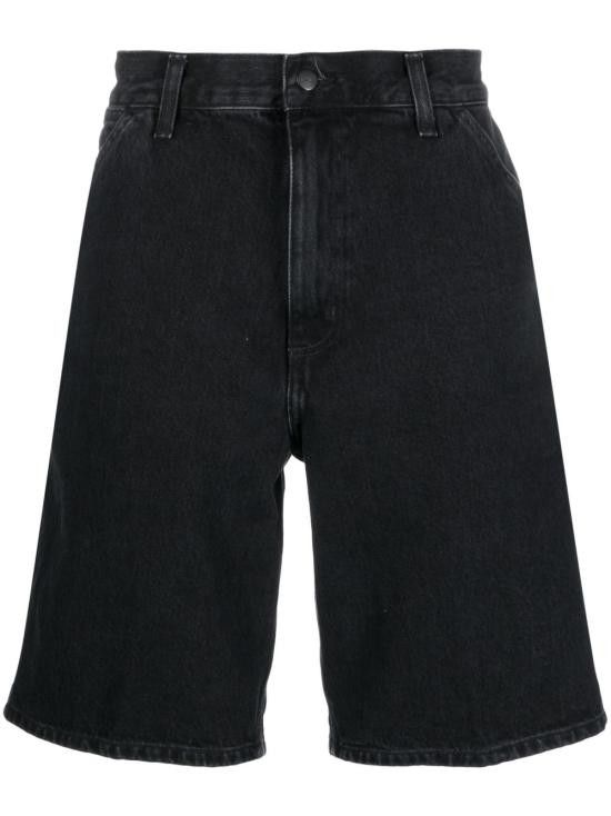 Carhartt Wip CARHARTT WIP Men Shorts I032026 8906 Black Size US 31 - 1 Thumbnail