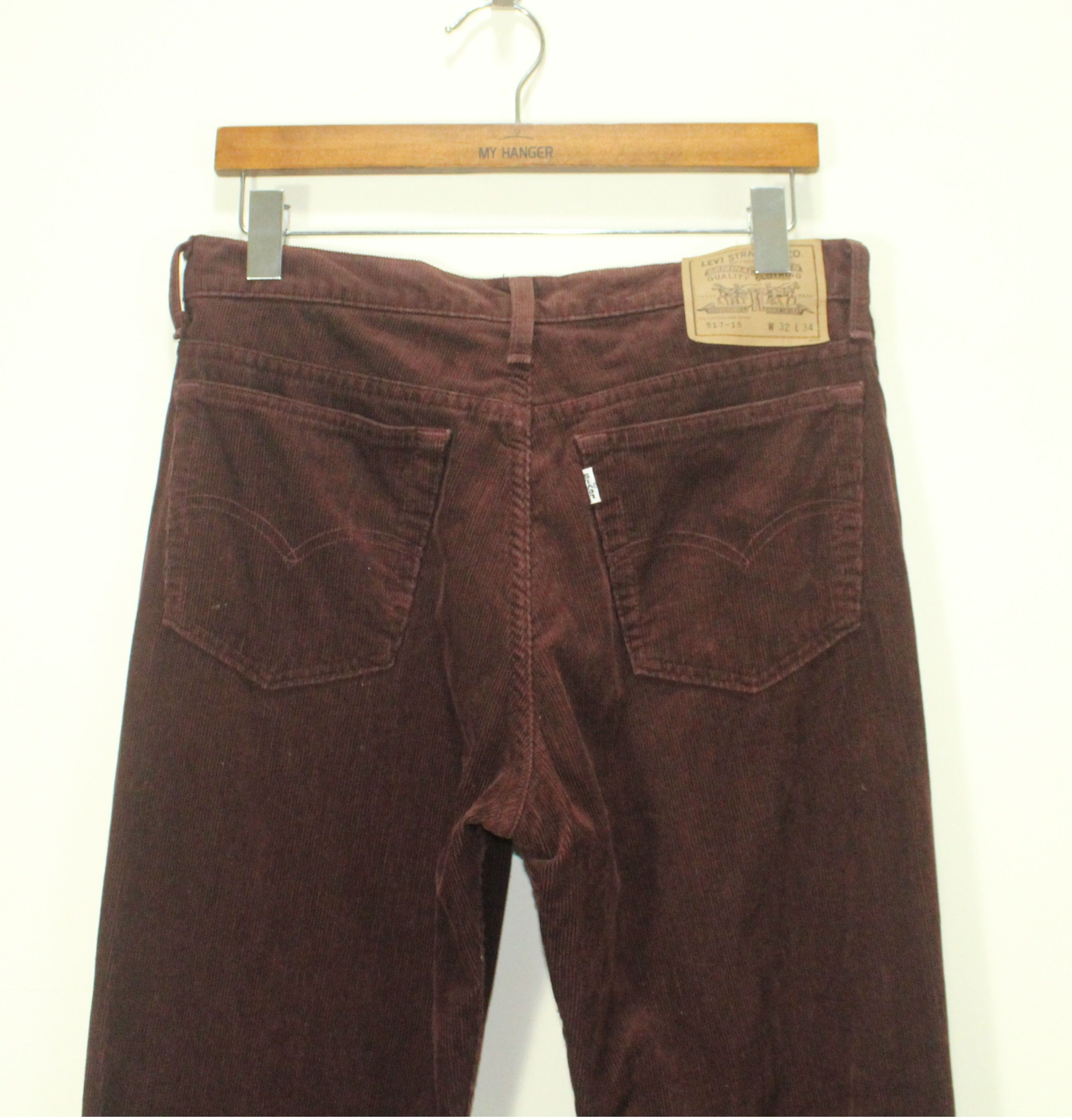 Levi's Flared LEVI'S Lot 517 Corduroy 1996 Vintage Size US 32 / EU 48 - 10 Thumbnail
