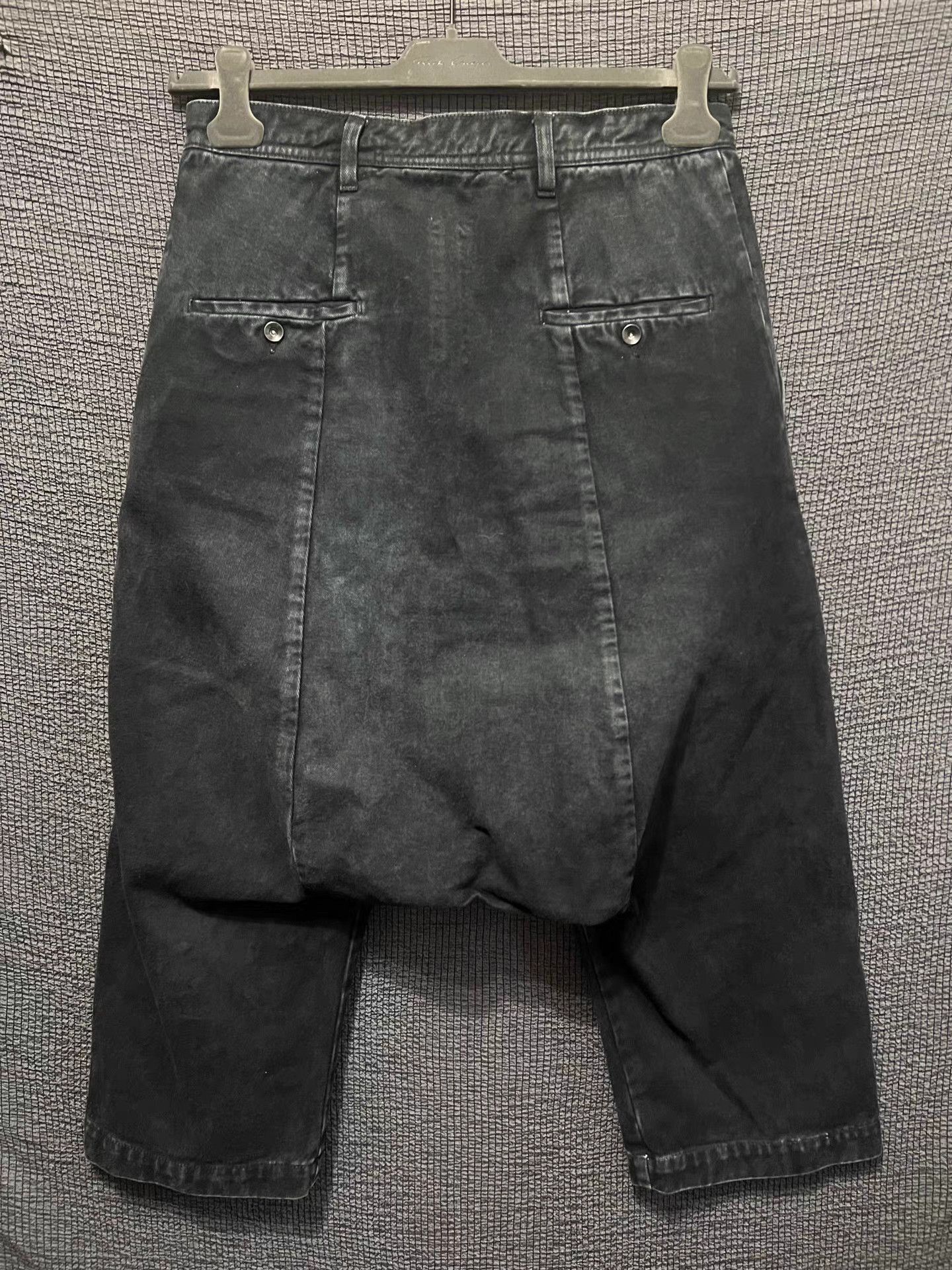 Rick Owens Rick Owens 11FW distressed cropped jeans Size US 29 - 2 Thumbnail