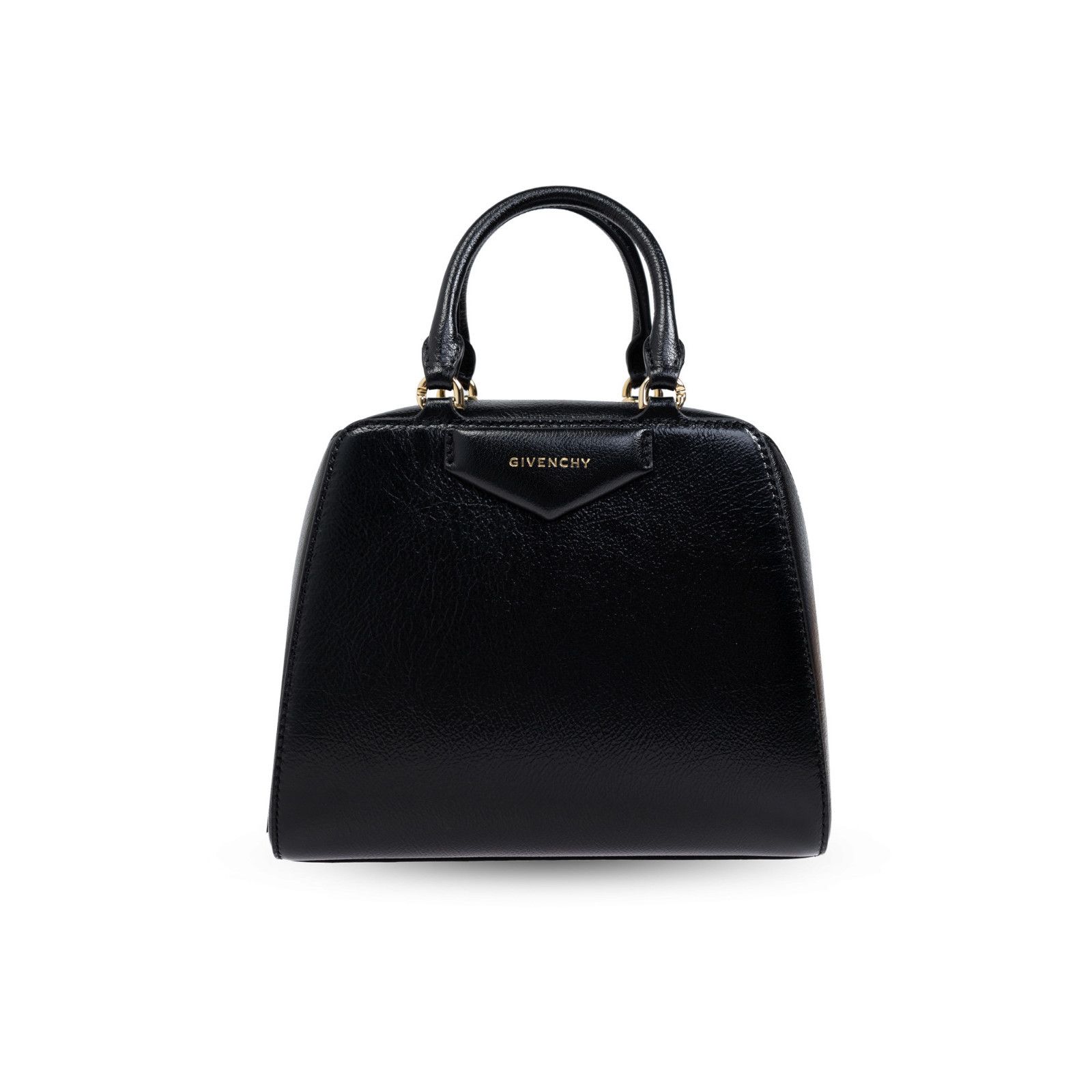 Givenchy GIVENCHY Mini Antigona Cube Black Leather Top Handle Bag New Size ONE SIZE - 1 Thumbnail