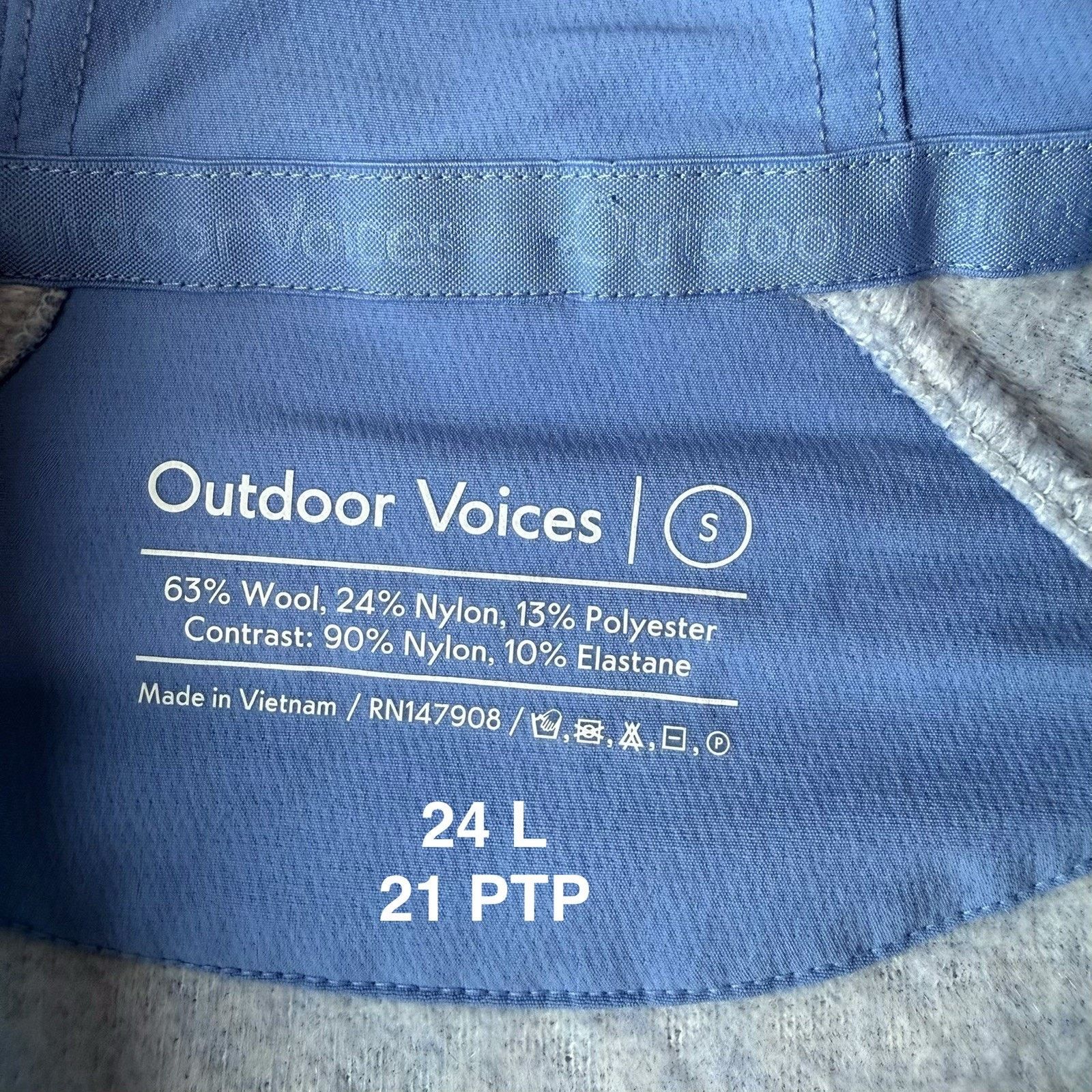 Outdoor Voices Outdoor Voices Megafleece 1/2 Zip Pullover Women's S Blue Size S / US 4 / IT 40 - 6 Thumbnail