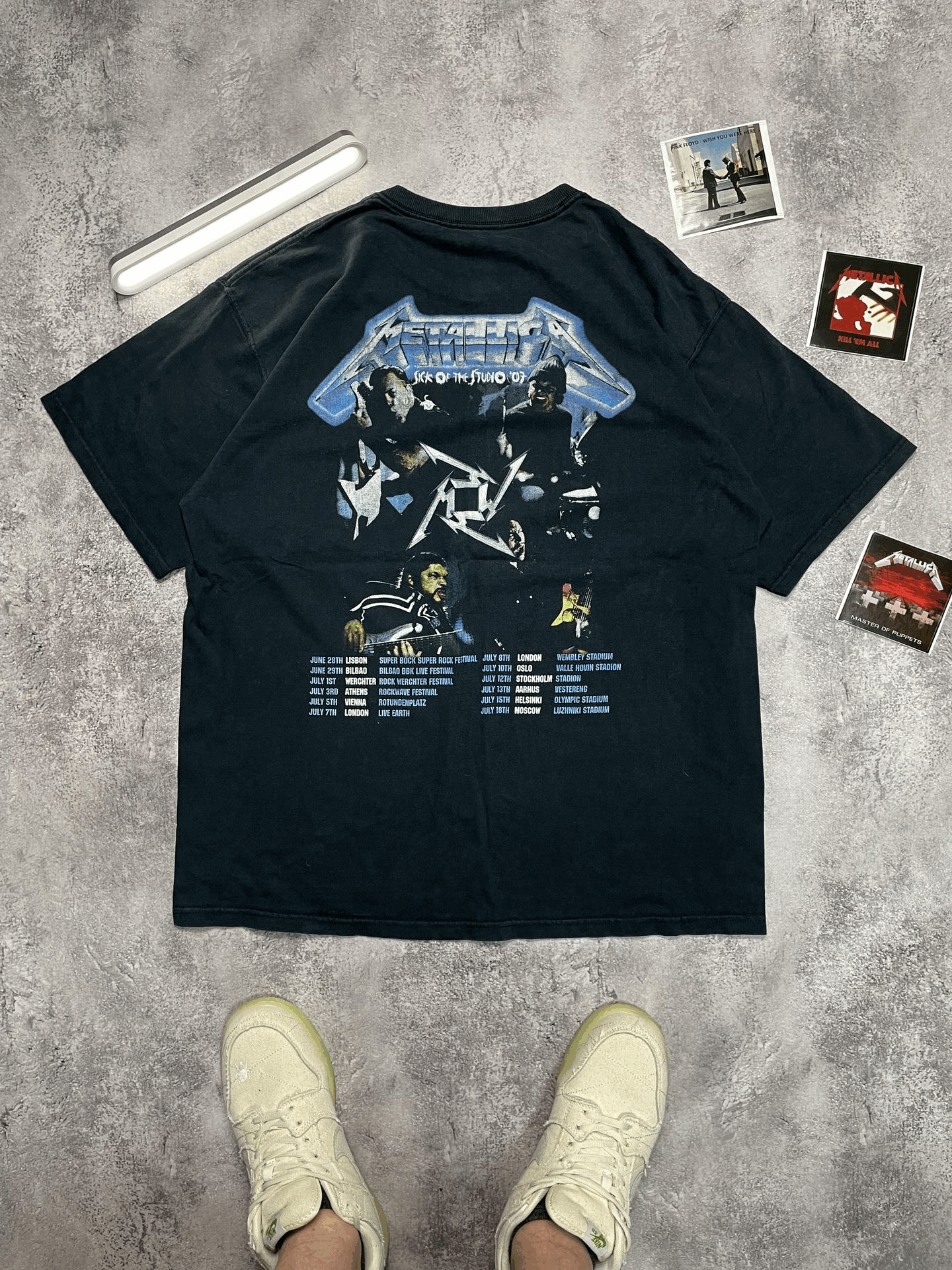 Metallica Vintage Metallica Sick Of The Studio Band T Shirt Size US XL / EU 56 / 4 - 1 Thumbnail