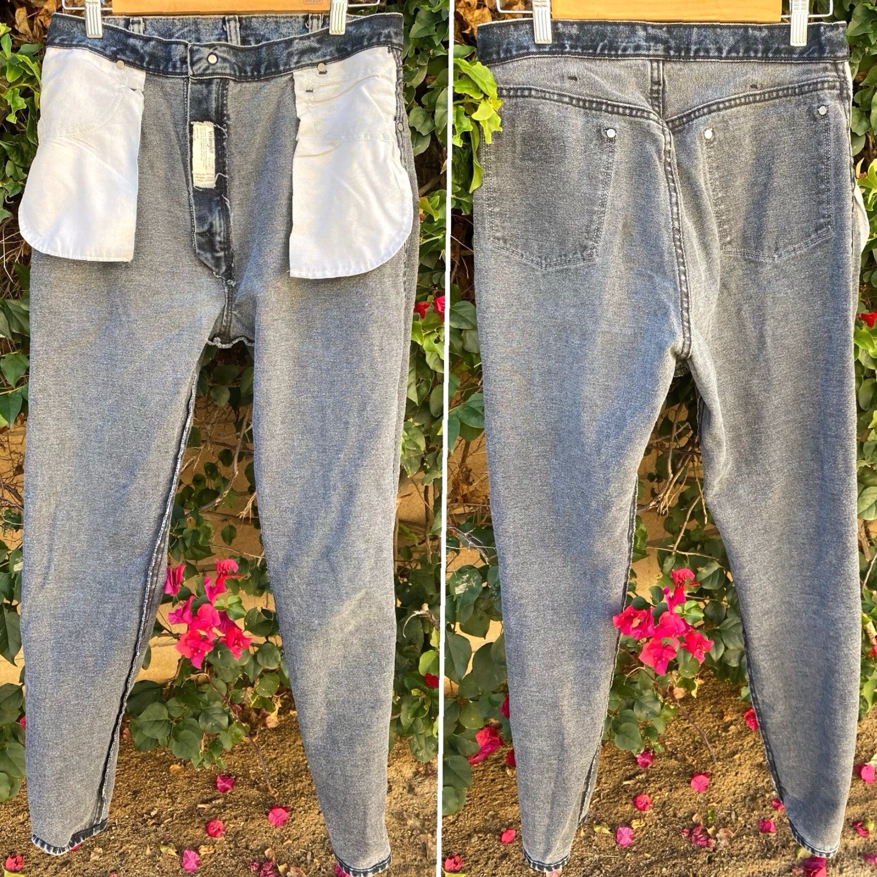Wrangler VINTAGE Wrangler Jeans Size 15 32 Waist 31 Inseam 31.5 Blue Denim 5 Pocket USA 1980s Womens Girls Jeans Wrangler 80s 90s Cowboy Size 36" / US 14 / IT 50 - 6 Thumbnail