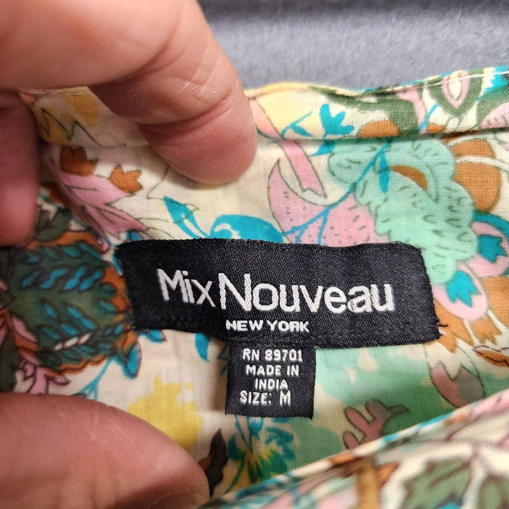 Etro Mix Nouveau Skirt Women Medium Floral Lined Side Zip Tiered A-Line Knee Length Flare Pinup Retro Zip Womens Size 32" / US 10 / IT 46 - 3 Thumbnail