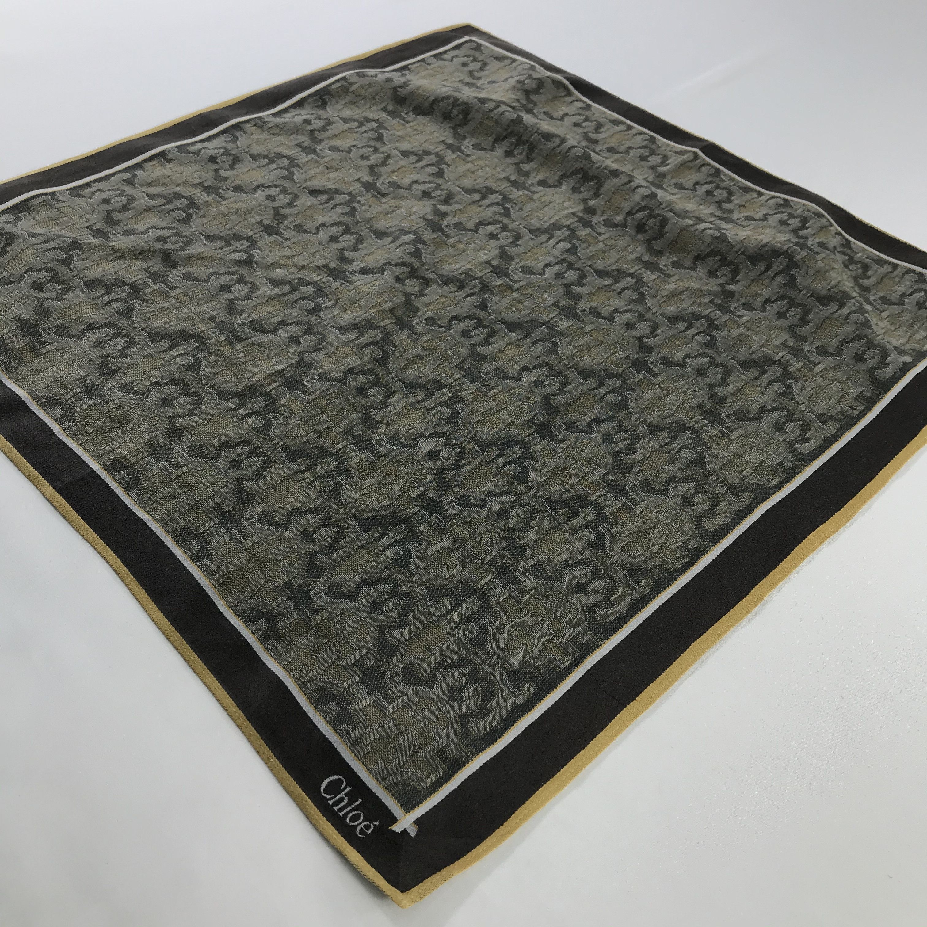 Chloe × Vintage Chloe Bandana / Handkerchief / Neckerchief - S408 Size ONE SIZE - 2 Thumbnail