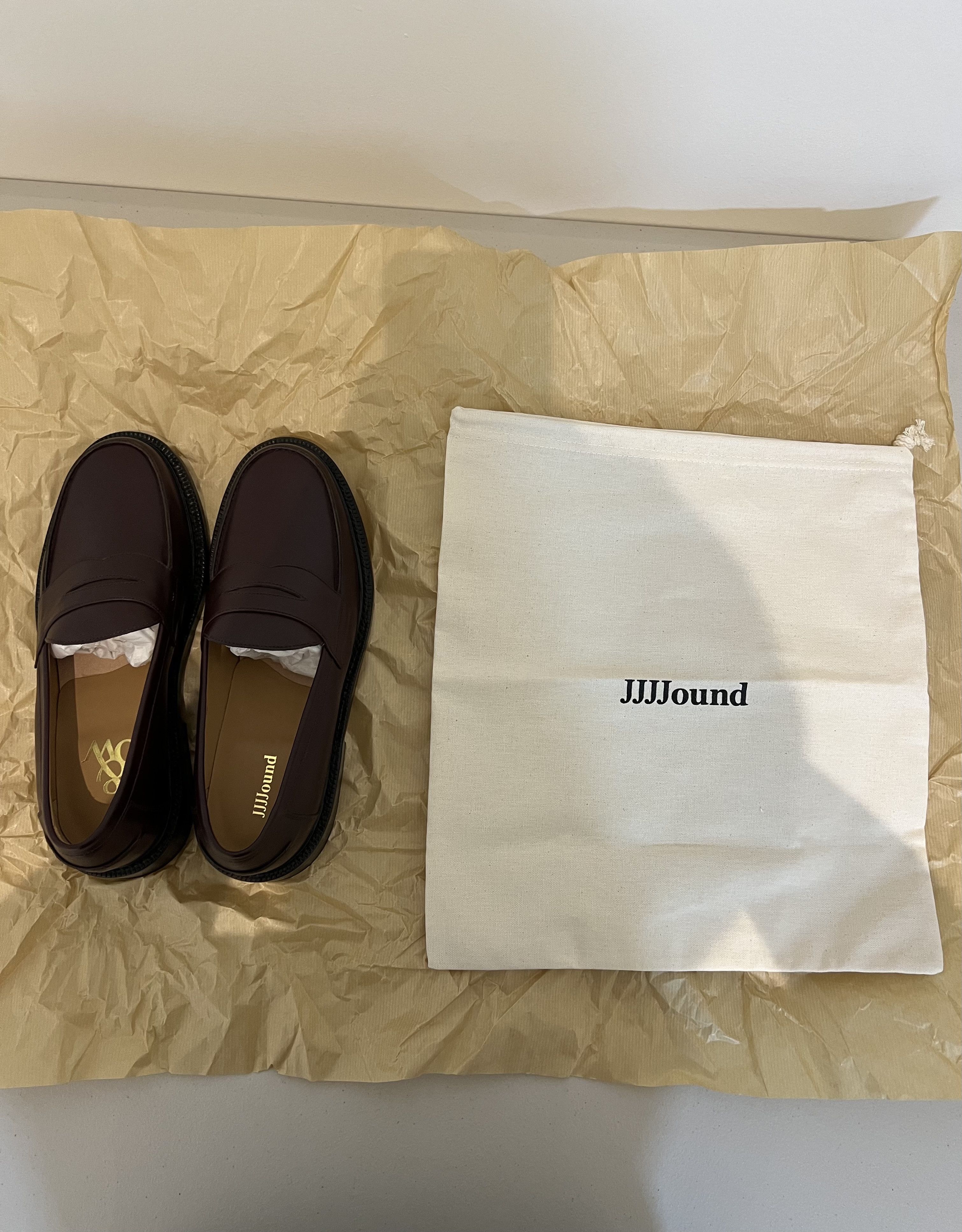 Blackstock & Weber × JJJJound 💚 Jjjjound x Blackstock & Weber Ellis Penny Loafer Bordeaux Size US 10 / EU 43 - 20 Thumbnail