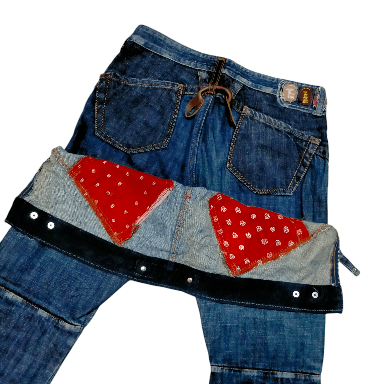 Marithe + Francois Girbaud Marithe Francois Girbaud 🔥Rare Multipocket Zipped Jeans Size US 32 / EU 48 - 24 Thumbnail
