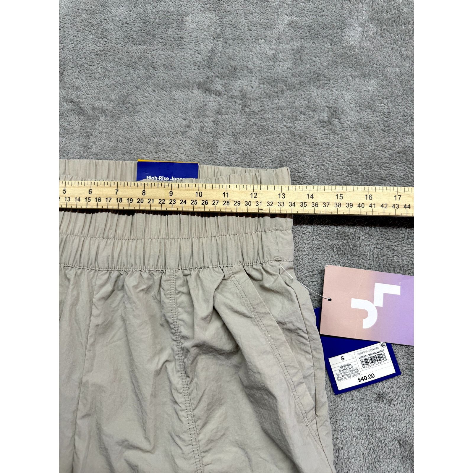 Joya JoyLab Jogger Womens Small Beige Windbreaker High Rise Cargo Size 27" / US 4 / IT 40 - 3 Thumbnail