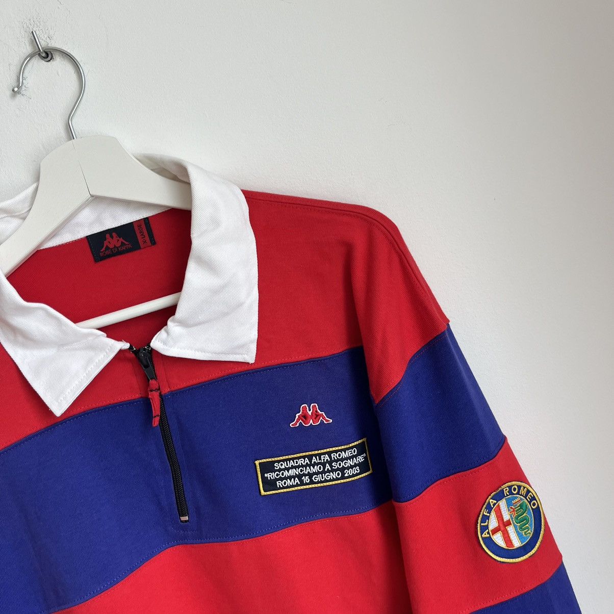 Vintage VERY Rare ! Vintage Racing Alfa Romeo 2003 Rugby Size US L / EU 52-54 / 3 - 3 Thumbnail