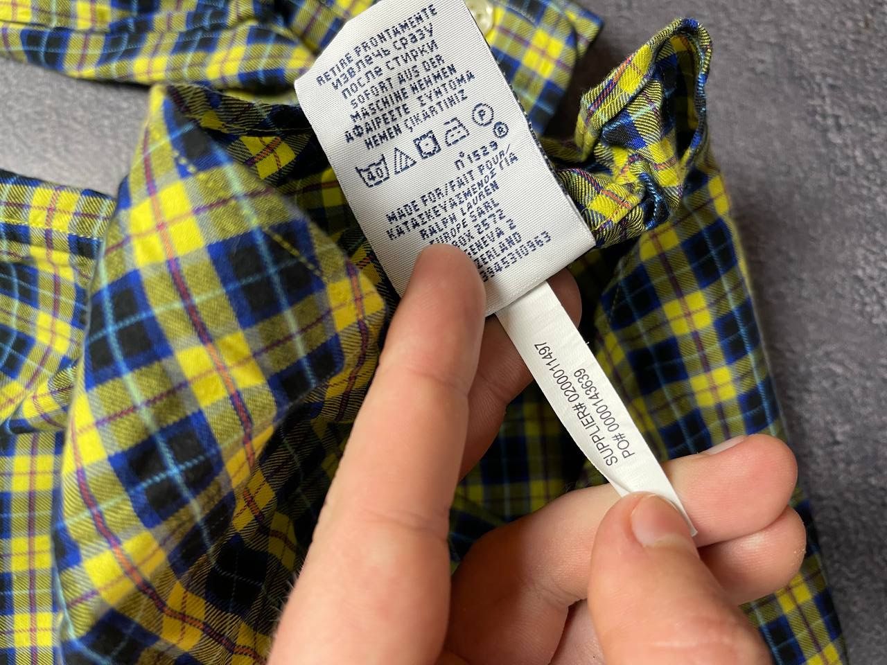 Polo Ralph Lauren Polo Ralph lauren checked shirt size S Size US S / EU 44-46 / 1 - 4 Thumbnail