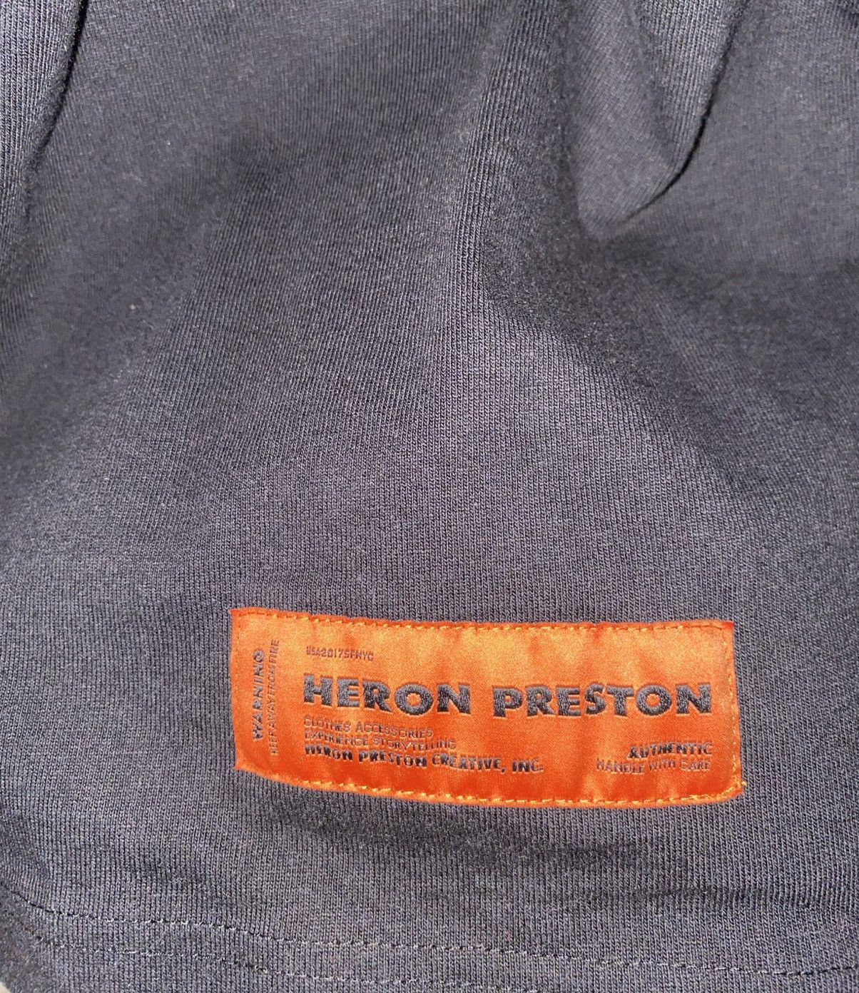 Heron Preston Heron Preston Black T-Shirt Size US S / EU 44-46 / 1 - 3 Thumbnail