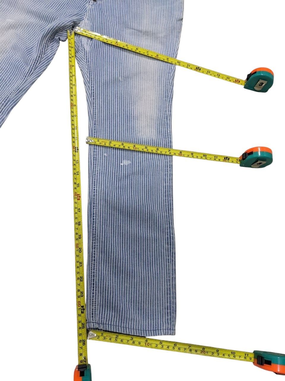 Kapital KAPITAL CENTURY DENIM HICKORY PAINTED 70’sVINTAGE BUCKLEBACK Size US 28 / EU 44 - 11 Thumbnail