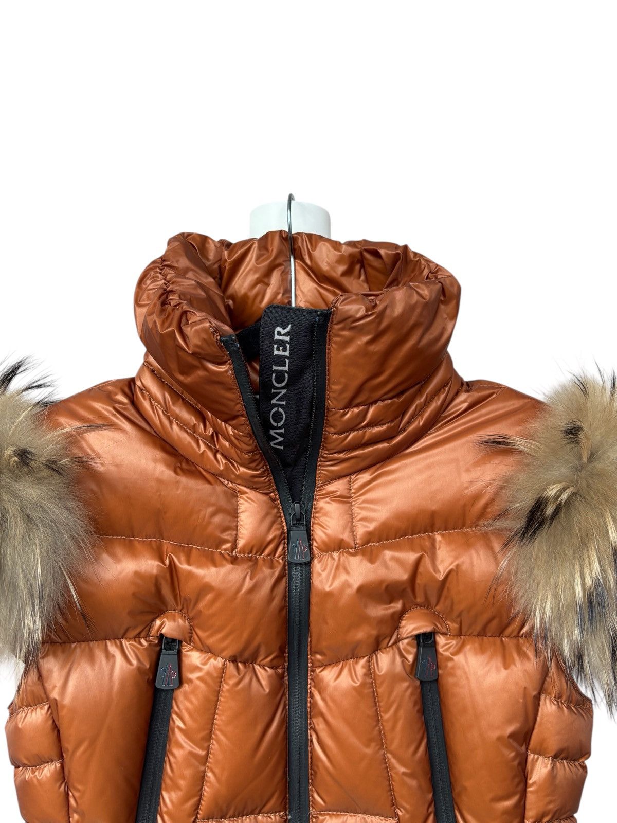 Moncler Moncler Grenobe Fur Puffer Vest Size XS / US 0-2 / IT 36-38 - 4 Thumbnail