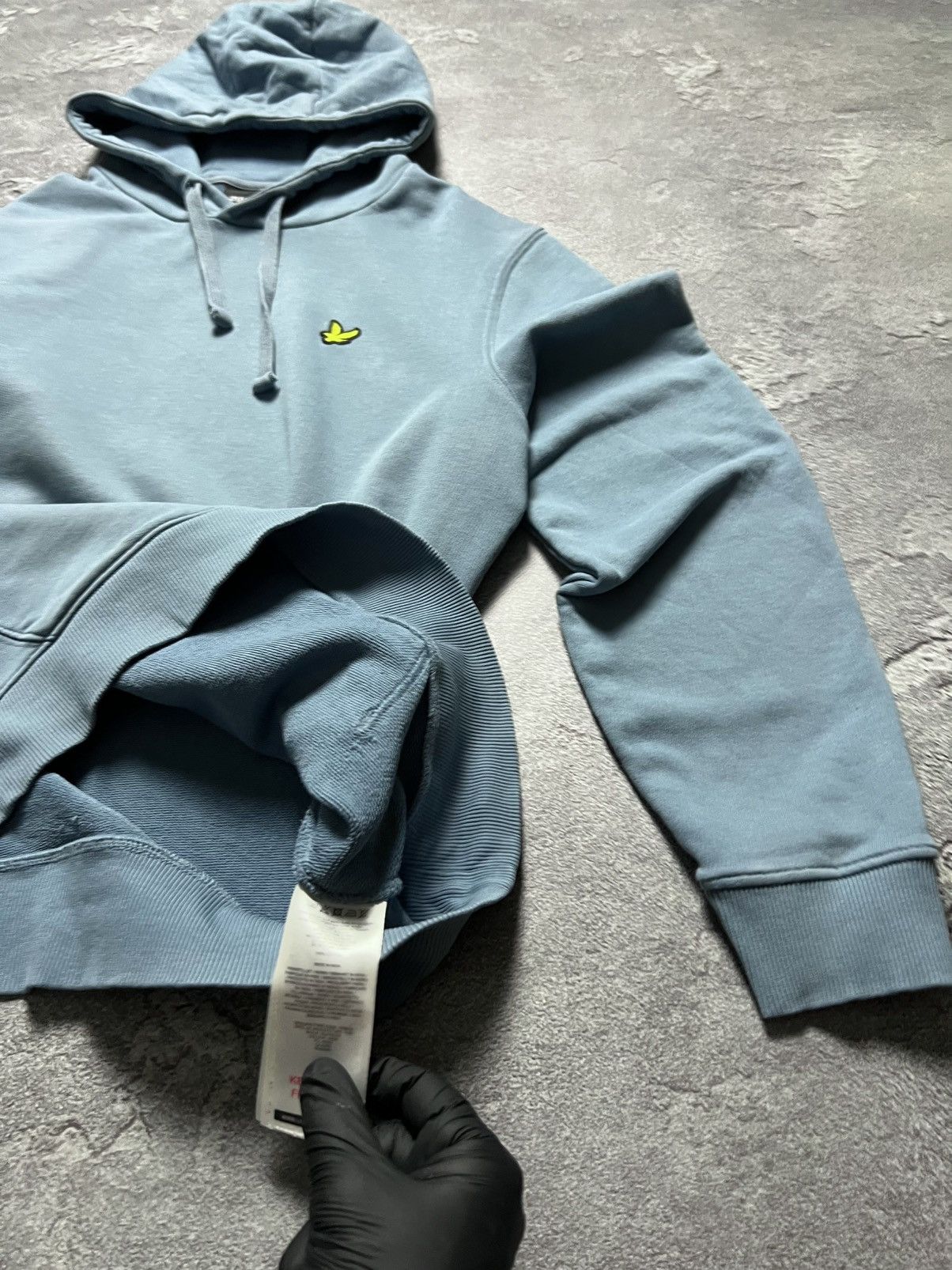 Lyle & Scott Vintage Lyle & Scott Hoodie Big Logo Lampas Striped Xl Size US XL / EU 56 / 4 - 10 Thumbnail