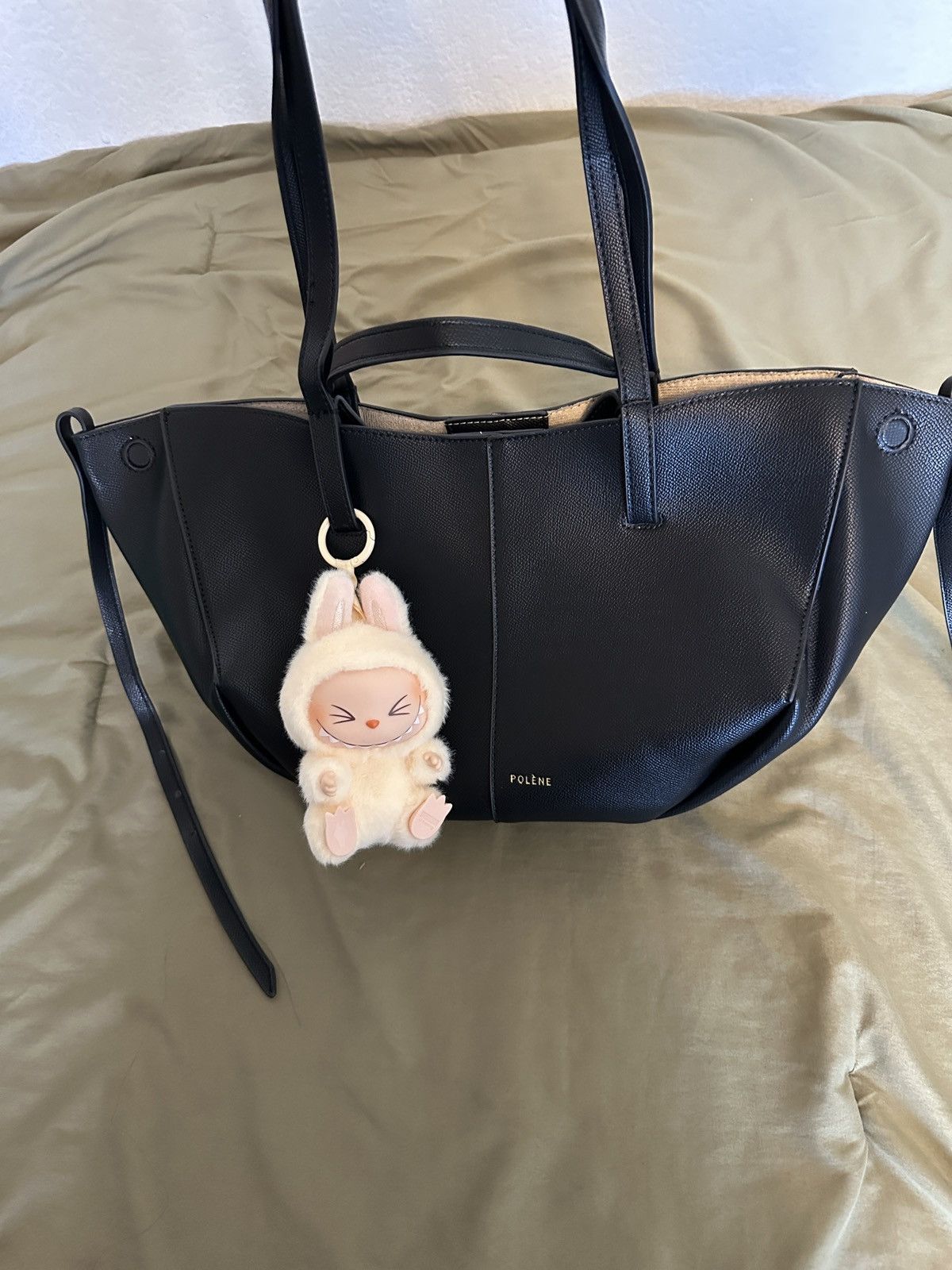 Polene POLÈNE Cyme Mini Black 👜 Size ONE SIZE - 8 Thumbnail