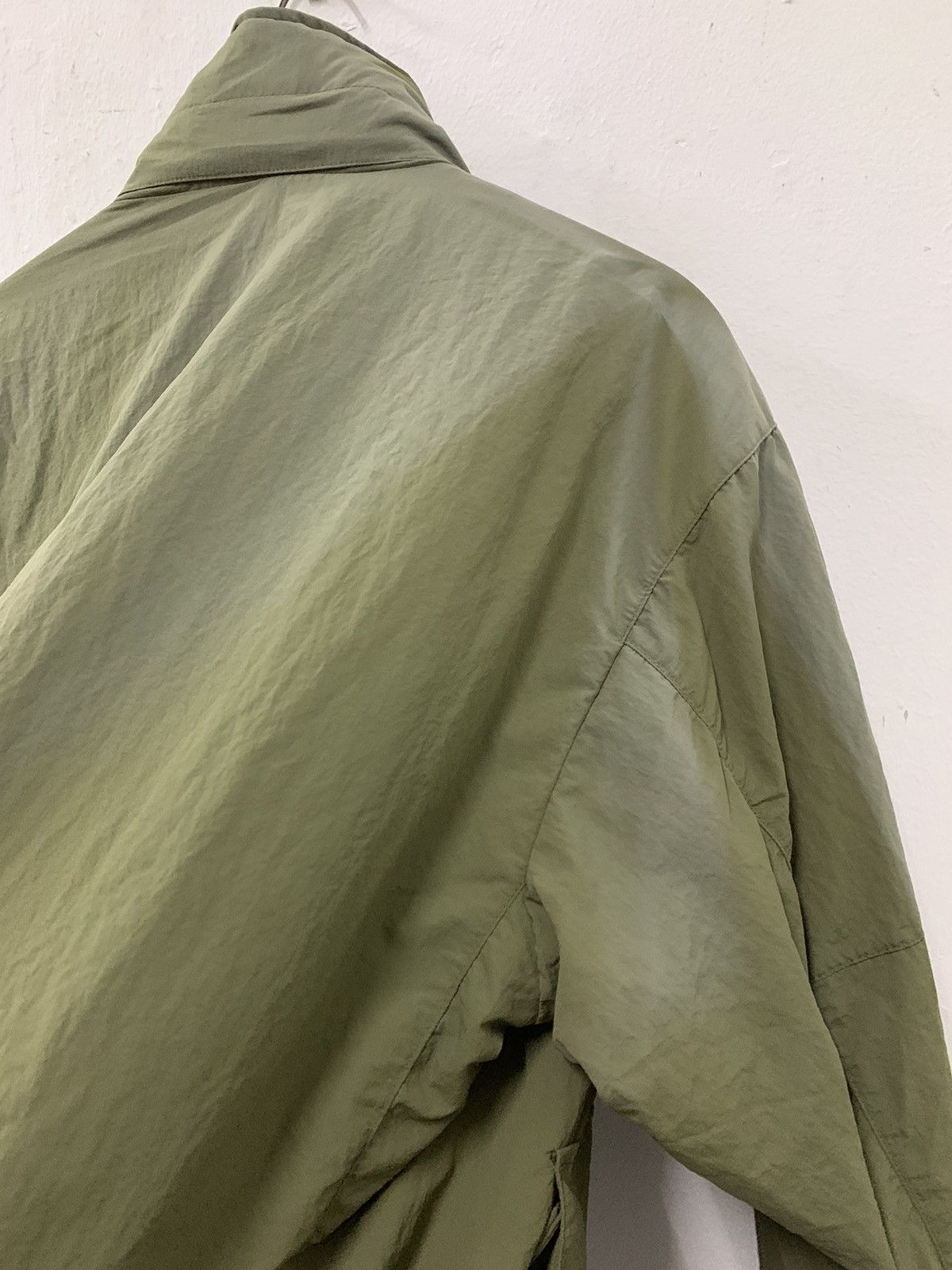 GU GU Light Jacket Oversized Blouson Olive Green Size US XL / EU 56 / 4 - 3 Thumbnail