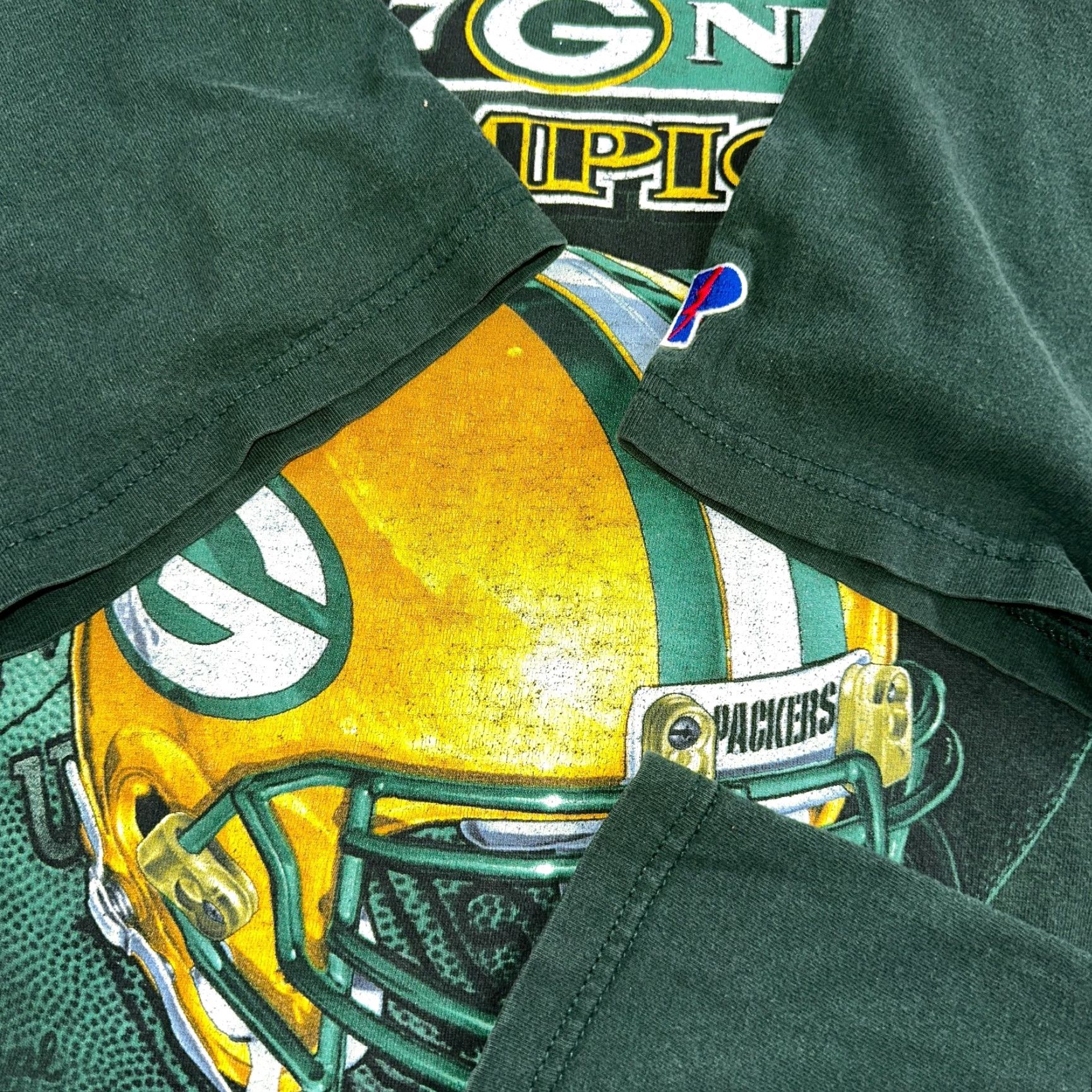 Pro Player VINTAGE Pro Player Green Bay Packers 1997 NFL T Shirt XL Mens Football 90s Crew Neck Short Sleeve Green USA Size US XL / EU 56 / 4 - 5 Thumbnail