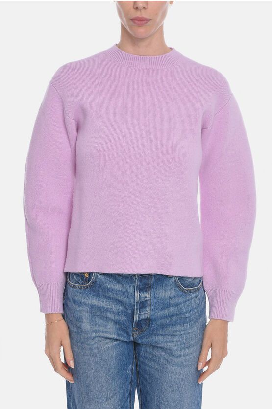 Jil Sander og1mm0624 Cashmere Blend Sweather in Purple | Grailed