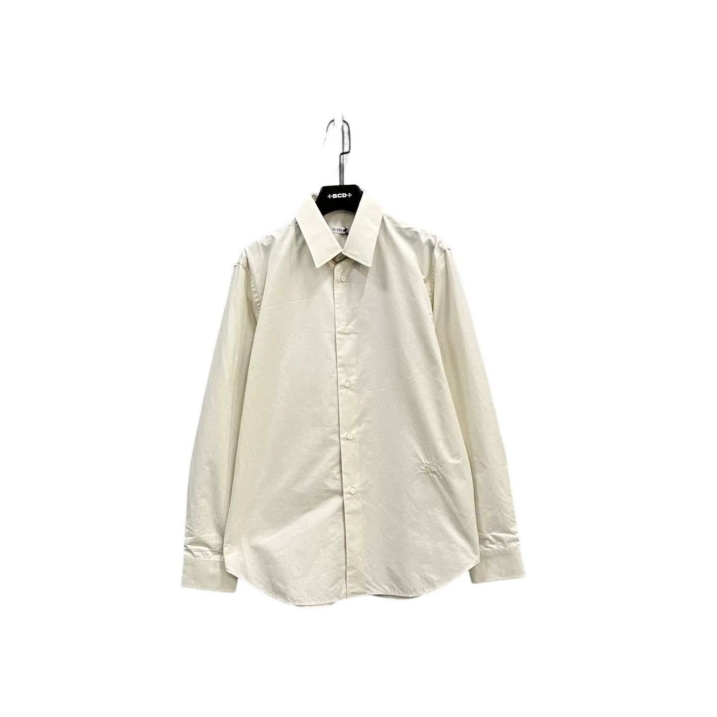 Burberry Burberry EKD Knight Embroidery Cotton Shirt Size L Size US L / EU 52-54 / 3 - 1 Thumbnail