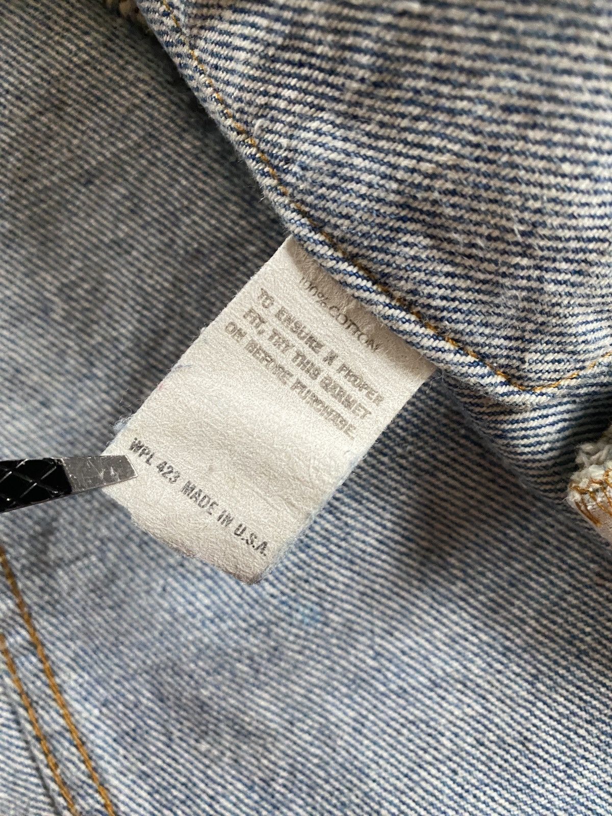 Levi's Vintage 80’s Levi’s Distressed Thrash Style Denim Jean Vest Size US S / EU 44-46 / 1 - 13 Thumbnail