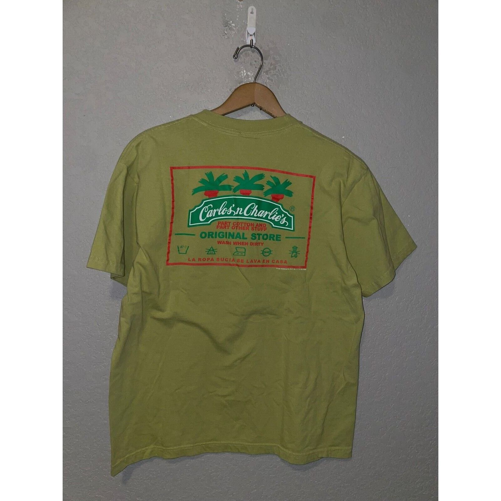 Vintage Vintage Carlos N Charlies Shirt Original Store Tee VTG 90s L Size US L / EU 52-54 / 3 - 6 Thumbnail