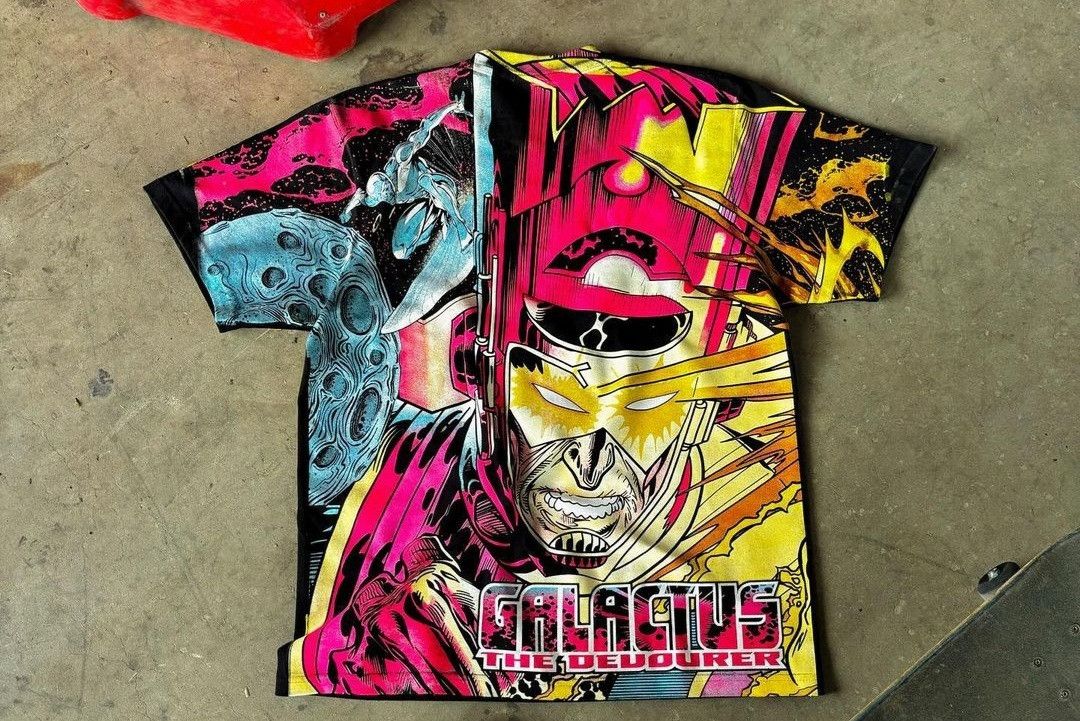 Anime × Japanese Brand EXTREME RARE Marvels The Silver Surfers & The Galactus AOP Size US XL / EU 56 / 4 - 2 Thumbnail