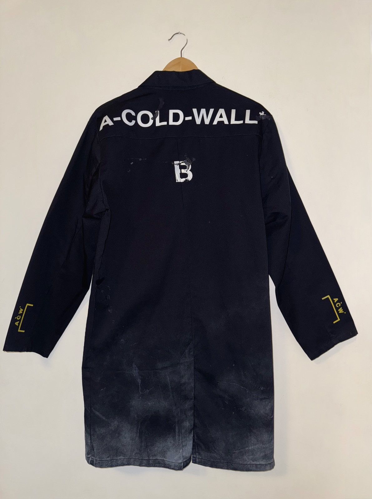 A-COLD-WALL* × Samuel Ross ACW* Hand Paint Stained Workwear Coat Size US M / EU 48-50 / 2 - 3 Thumbnail