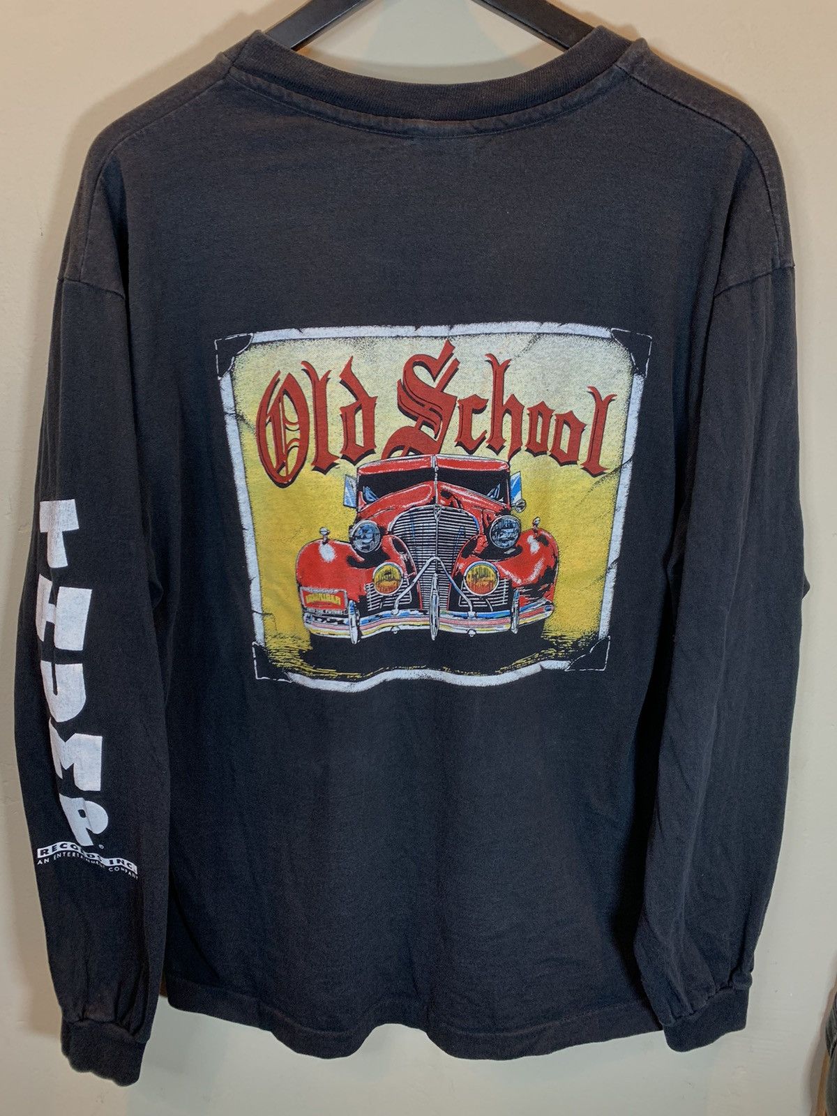 Vintage RARE Vintage 1990 Thump Records Old School Lowrider LS Shirt Size US XL / EU 56 / 4 - 1 Thumbnail