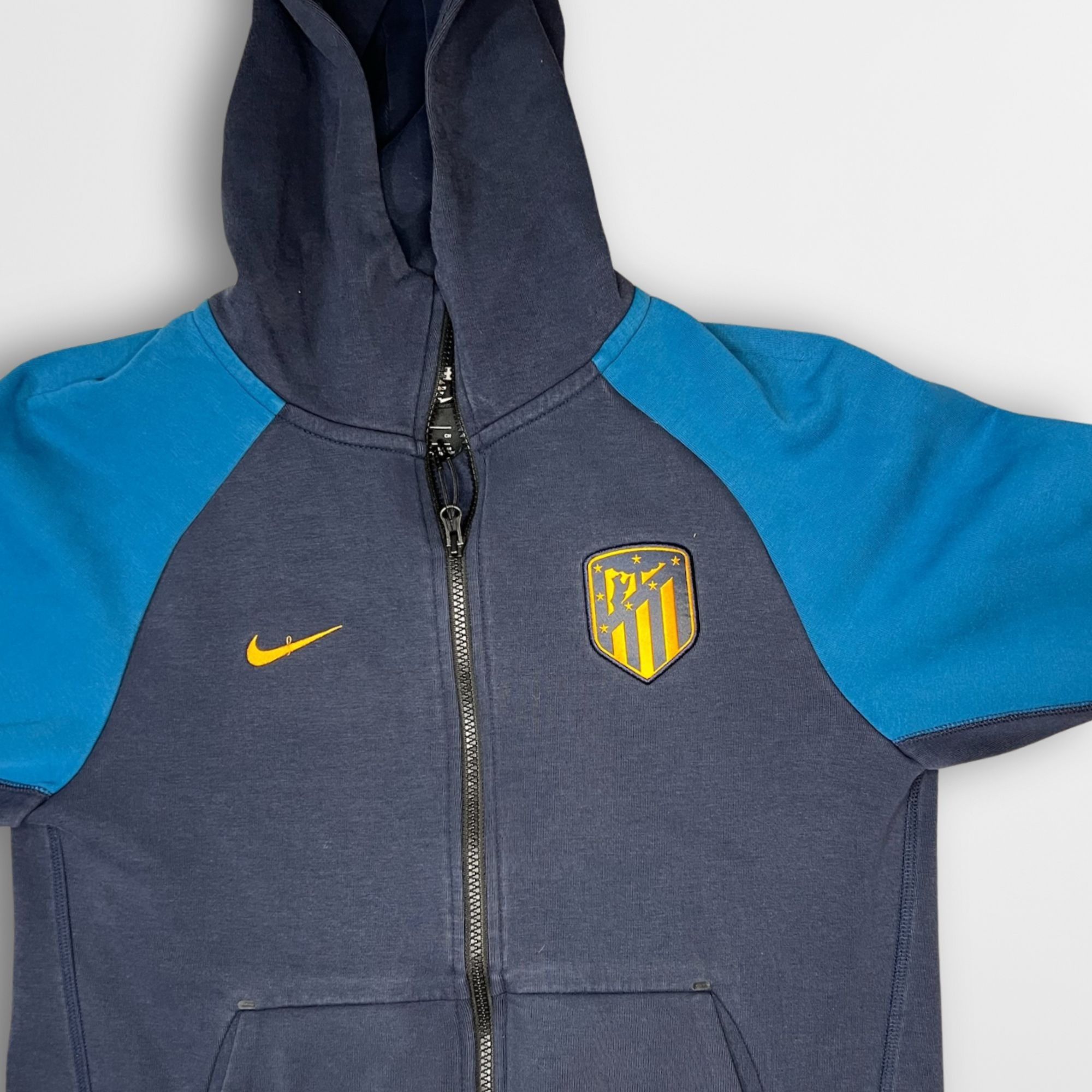 Nike Nike Tech Fleece Atletico Madrid Hoodie Small Blue/Yellow Size US S / EU 44-46 / 1 - 4 Thumbnail