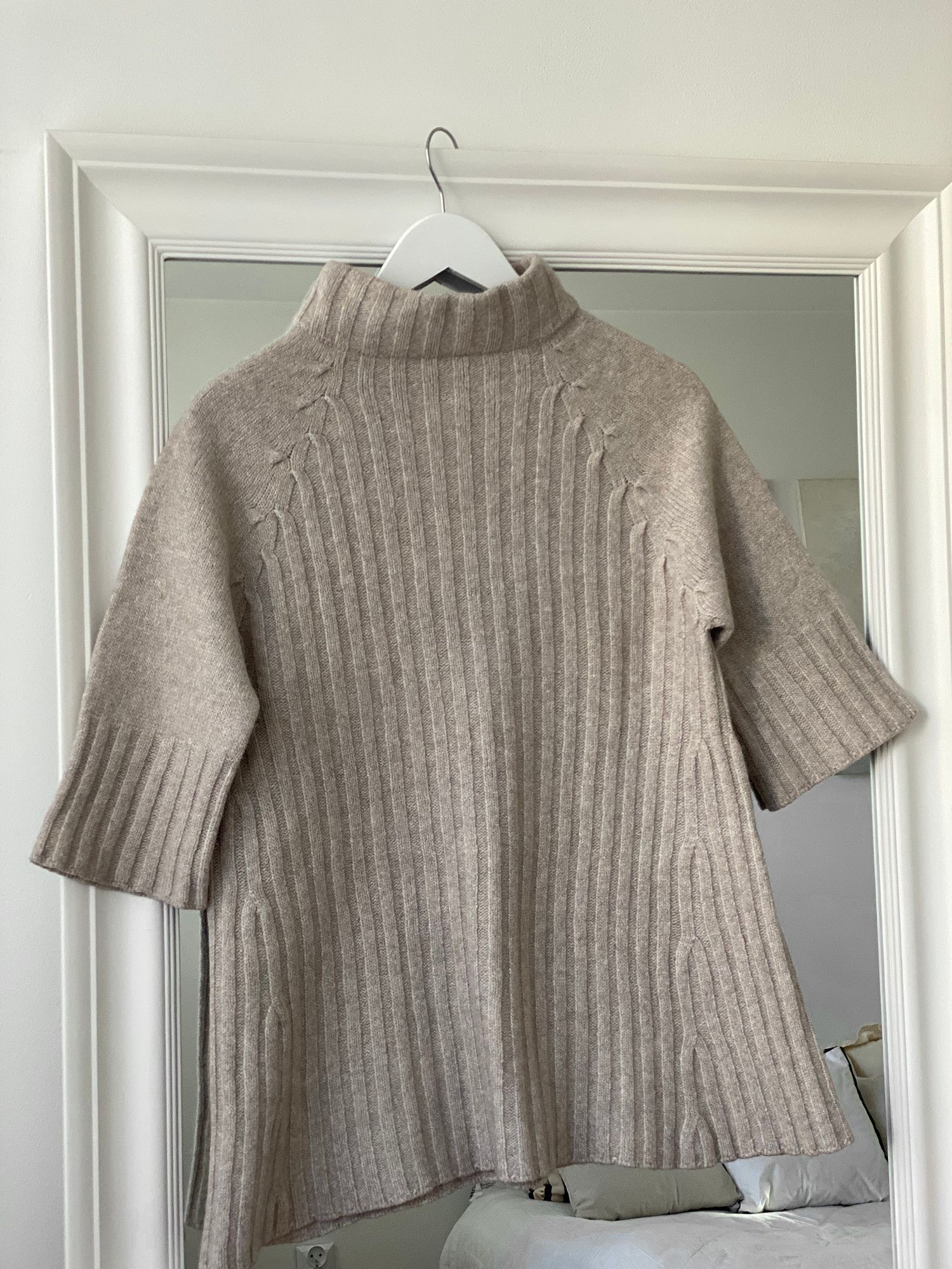 Other Stefanel sweater tunic, gray woolen sweater Size M / US 6-8 / IT 42-44 - 5 Thumbnail
