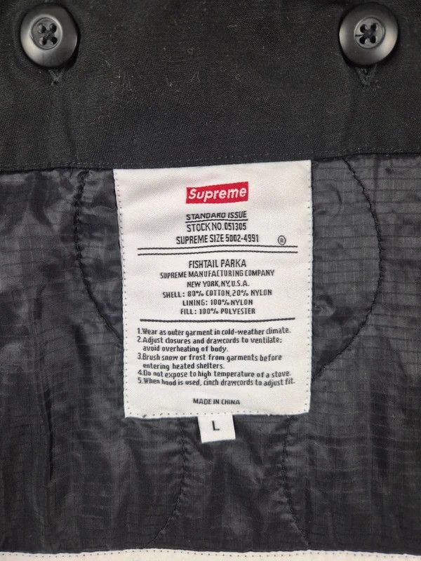 Supreme Supreme Mens Black Justice for All Parka Jacket Size Large Size US L / EU 52-54 / 3 - 7 Thumbnail